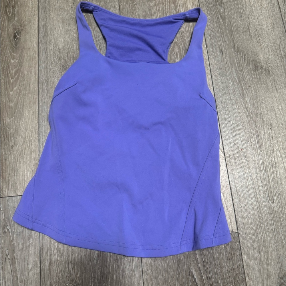 Lululemon Purple Racerback Athletic Tank Top